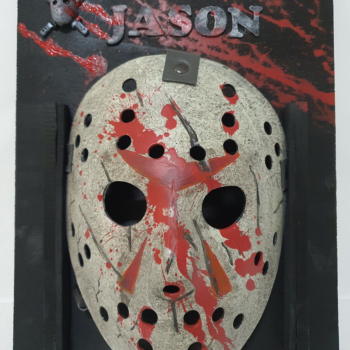 Maschera Jason Voorhees Artigianale in Vetroresina - Made in Italy