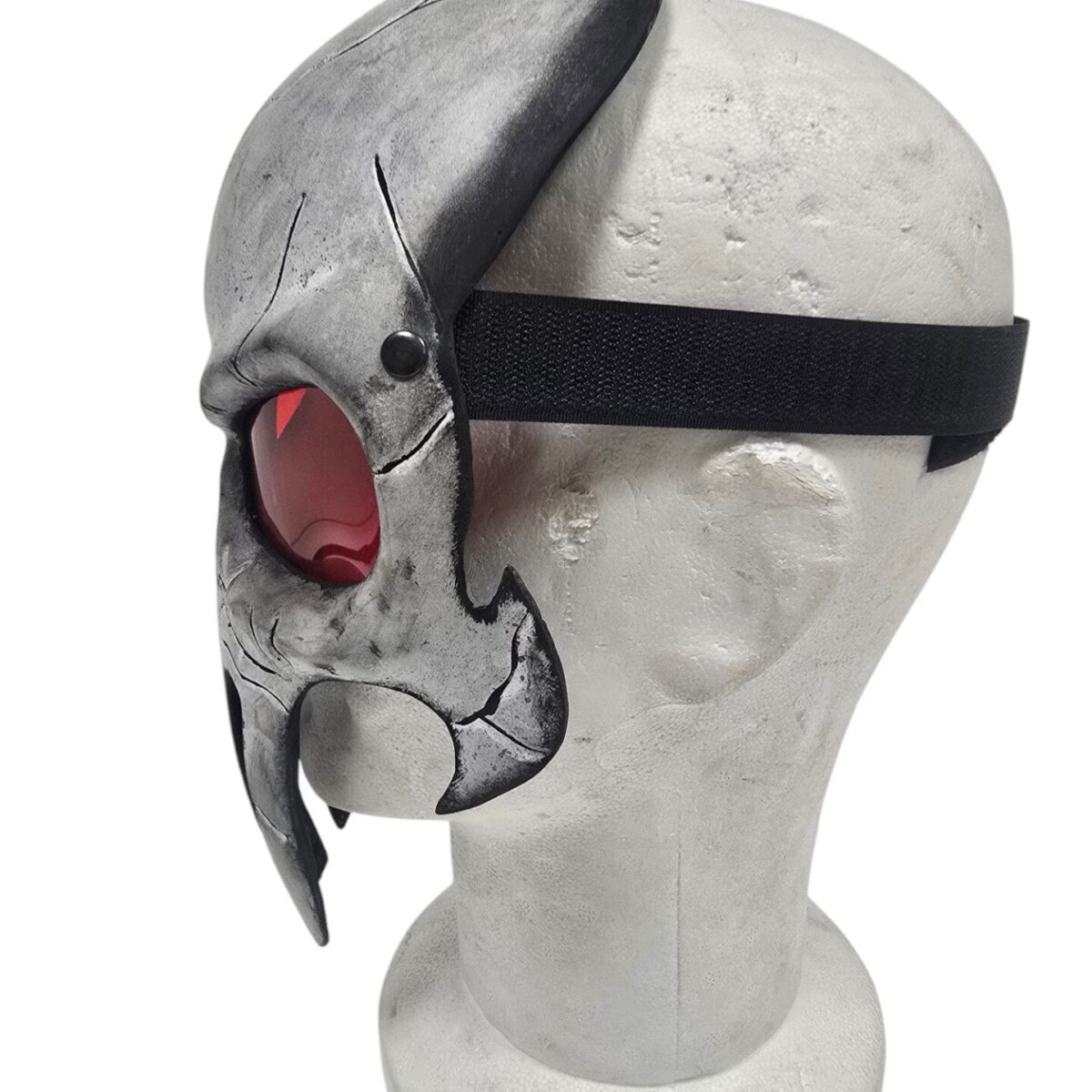 Maschera Punisher Artigianale in Vetroresina - Pezzo Unico da Collezione / Cosplay - Made in Italy - immagine 4
