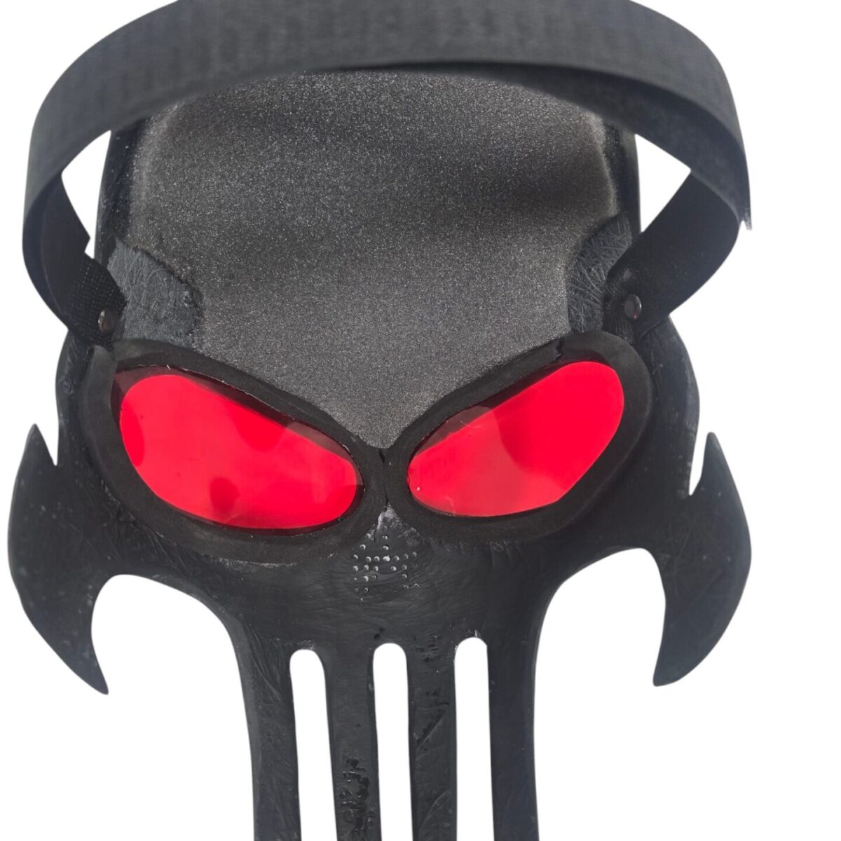 Maschera Punisher Artigianale in Vetroresina - Pezzo Unico da Collezione / Cosplay - Made in Italy - immagine 6