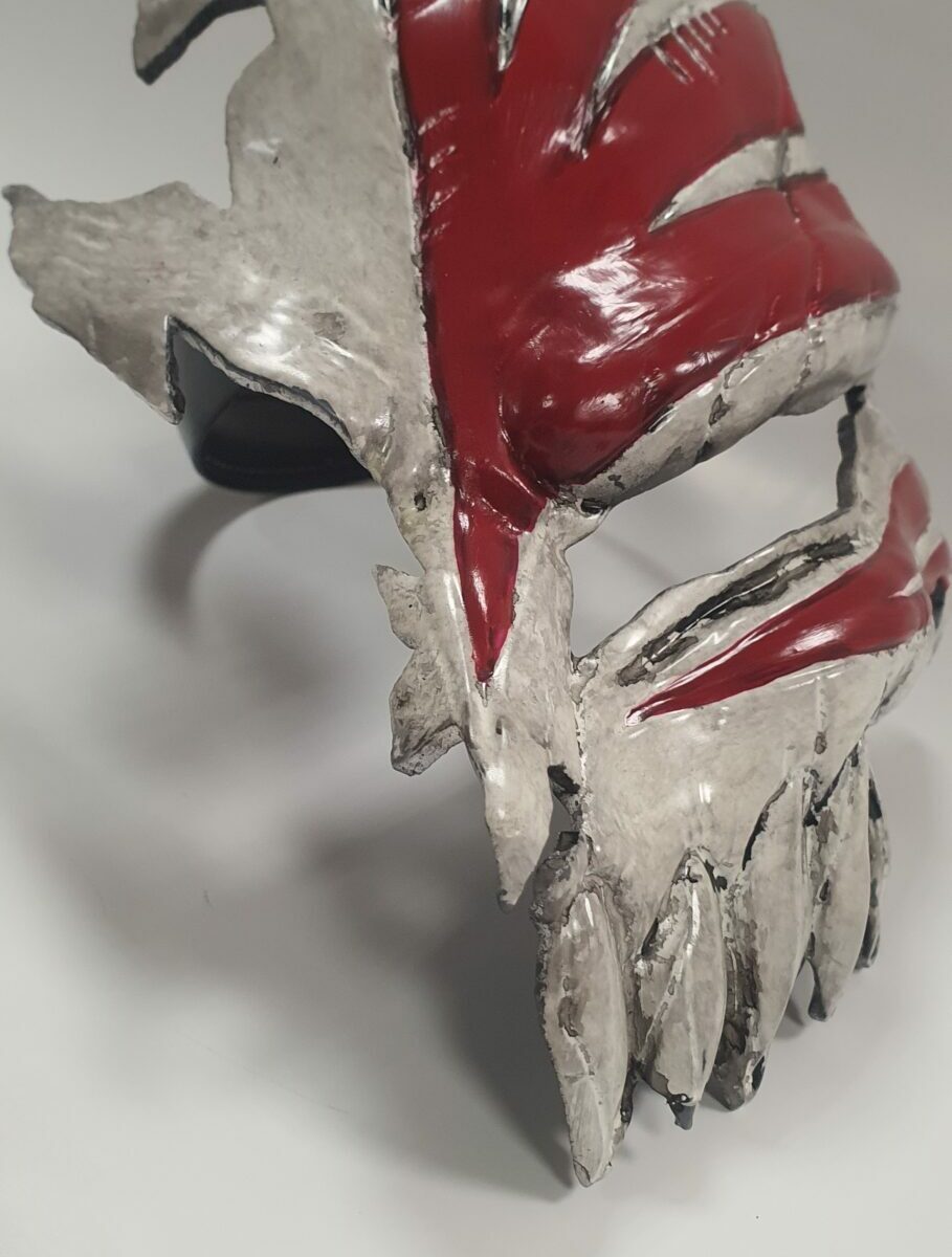 mask halloween candeggina resin mask wearable handcrafted/fatto a mano - immagine 7