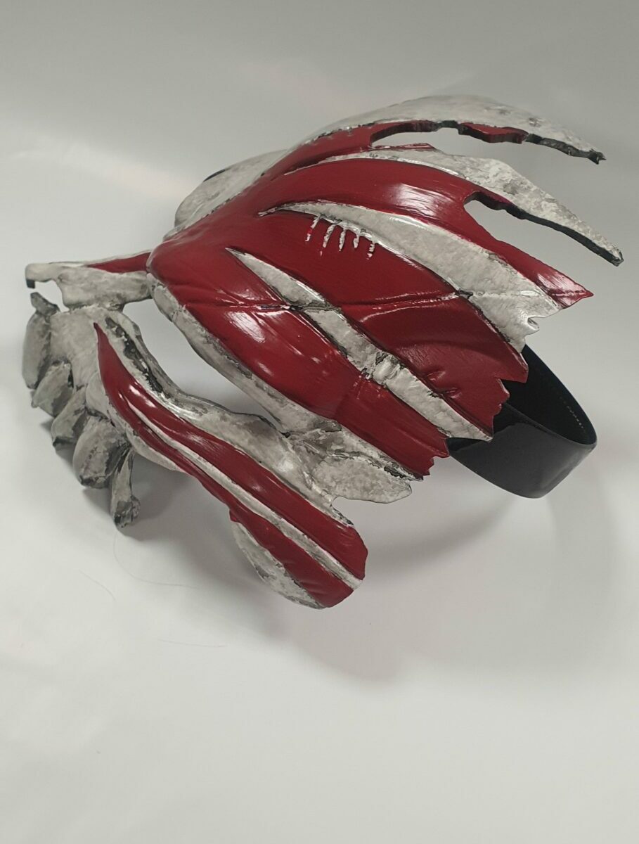 mask halloween candeggina resin mask wearable handcrafted/fatto a mano - immagine 8