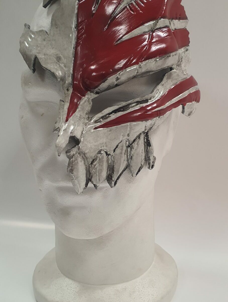 mask halloween candeggina resin mask wearable handcrafted/fatto a mano - immagine 11