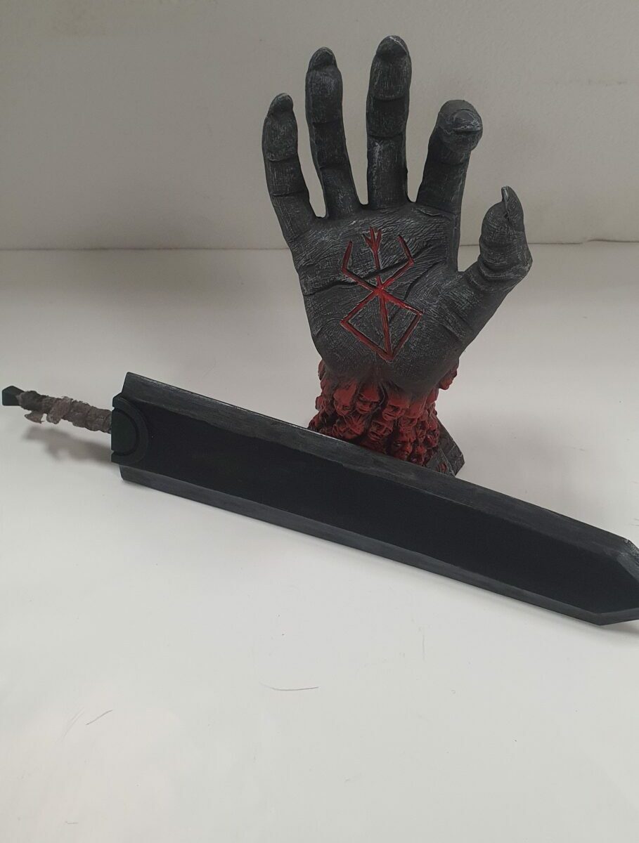 Hand of God Statue Figure Sword Berserk Collection - immagine 4